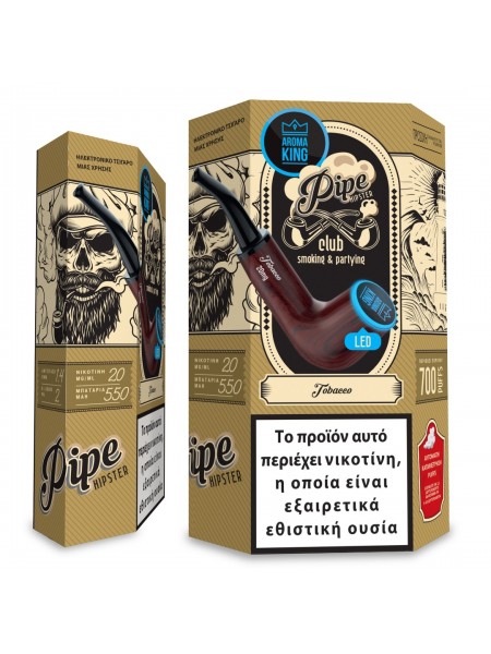 Aroma King Pipe Hipster 700 Puffs – Tobacco